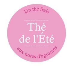 Thé Glacé Thé De L'été - 10 Pyramides - COMPTOIR FRANÇAIS DU THÉ -Vente De Café thedelete etiquette