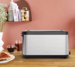 Grille Pain Tefal TL430811 Element Longue Fente Noir Et Gris -Vente De Café tl430811 07