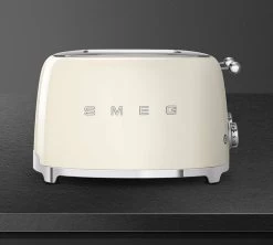 Grille-pain TSF03CREU 4 Tranches Crème - SMEG -Vente De Café toast4creme