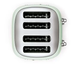Grille-pain TSF03PGEU 4 Tranches Vert D'Eau - SMEG -Vente De Café toaster4 vert