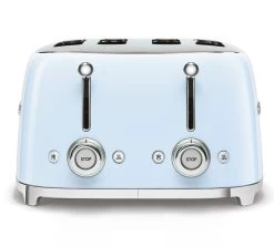 Grille-pain Smeg TSF03PBEU 4 Tranches Bleu Azur -Vente De Café toaster4tr blazur