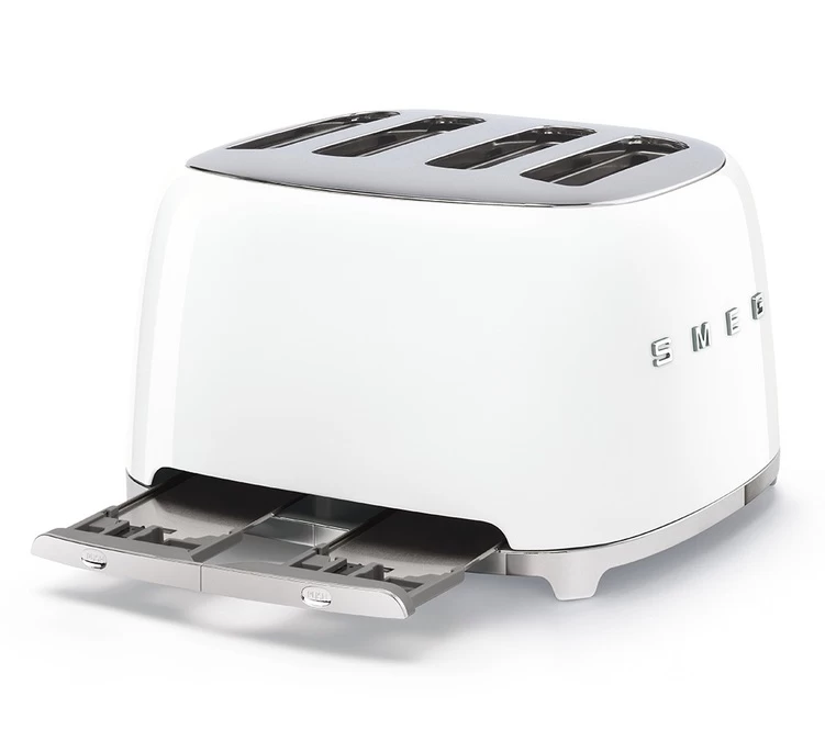 Toaster TSF03WHEU 4 Tranches Blanc - SMEG 4 Toaster TSF03WHEU 4 Tranches Blanc - SMEG – Image 4