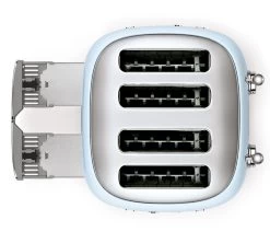 Grille-pain Smeg TSF03PBEU 4 Tranches Bleu Azur -Vente De Café toaster4tr bleu
