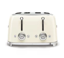 Grille-pain TSF03CREU 4 Tranches Crème - SMEG -Vente De Café toaster4tr crem