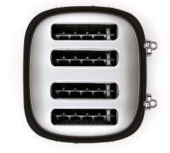 Grille-pain Smeg TSF03BLEU 4 Tranches - Noir -Vente De Café toaster4tr noir6