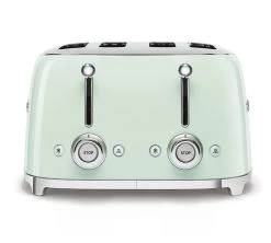 Grille-pain TSF03PGEU 4 Tranches Vert D'Eau - SMEG -Vente De Café toaster4tr vert3
