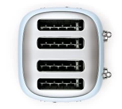 Grille-pain Smeg TSF03PBEU 4 Tranches Bleu Azur -Vente De Café toaster4tra blaz