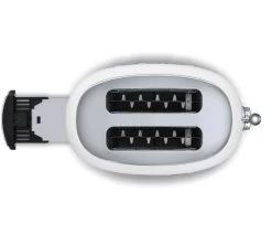Grille-pain TSF01WHEU 2 Tranches Blanc - SMEG -Vente De Café toaster blc fente