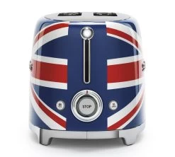 Grille-pain TSF01UJEU 2 Tranches Années 50 Union Jack - SMEG -Vente De Café toaster jack4