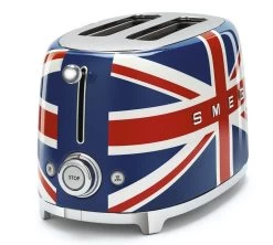 Grille-pain TSF01UJEU 2 Tranches Années 50 Union Jack - SMEG -Vente De Café toaster jack5