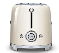 Grille-pain TSF01CREU 2 Tranches Crème - SMEG -Vente De Café toaster smeg cotecreme