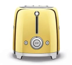 Grille-pain SMEG TSF01GOEU 2 Tranches - Or -Vente De Café toasteror3